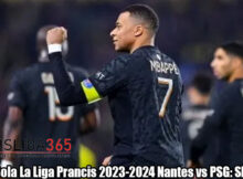 Hasil Bola La Liga Prancis 2023-2024 Nantes vs PSG: Skor 0-2