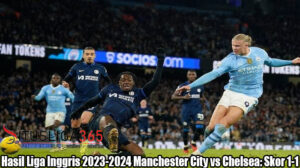 Hasil Liga Inggris 2023-2024 Manchester City vs Chelsea: Skor 1-1