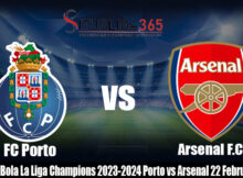 Prediksi Bola La Liga Champions 2023-2024 Porto vs Arsenal