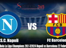 Prediksi Bola La Liga Champions 202-32024 Napoli vs Barcelona