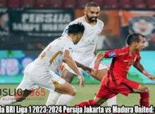 Hasil Bola BRI Liga 1 2023-2024 Persija Jakarta vs Madura United