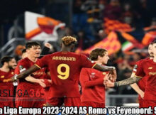 Hasil La Liga Europa 2023-2024 AS Roma vs Feyenoord: Skor 1-1