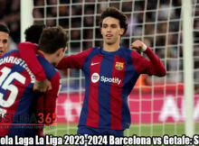 Hasil Bola Laga La Liga 2023-2024 Barcelona vs Getafe: Skor 4-0