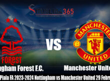 Prediksi Piala FA 2023-2024 Nottingham vs Manchester United