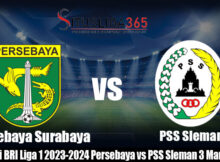 Prediksi Bola BRI Liga 1 2023-2024 Persebaya vs PSS Sleman