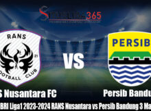 Prediksi BRI Liga1 2023-2024 RANS Nusantara vs Persib Bandung