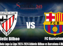 Prediksi Bola Laga La Liga 2023-2024 Athletic Bilbao vs Barcelona