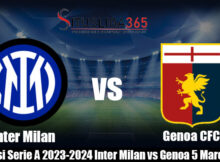 Prediksi Serie A 2023-2024 Inter Milan vs Genoa 5 Maret 2024