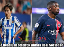 Head To Head Dan Statistik Antara Real Sociedad vs PSG