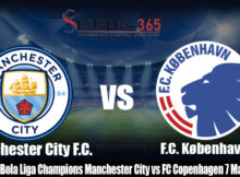 Prediksi Bola Liga Champions Manchester City vs FC Copenhagen