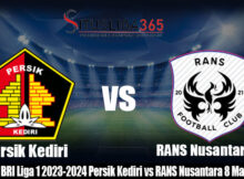 Prediksi BRI Liga 1 2023-2024 Persik Kediri vs RANS Nusantara