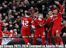 Hasil Liga Europa 2023-2024 Liverpool vs Sparta Praha: Skor 6-1