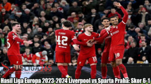 Hasil Liga Europa 2023-2024 Liverpool vs Sparta Praha: Skor 6-1