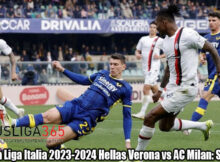 Hasil La Liga Italia 2023-2024 Hellas Verona vs AC Milan: Skor 1-3