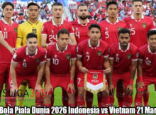 Jadwal Bola Piala Dunia 2026 Indonesia vs Vietnam 21 Maret 2024