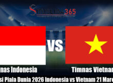 Prediksi Piala Dunia 2026 Indonesia vs Vietnam 21 Maret 2024