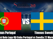 Prediksi Bola Laga Uji Coba Portugal vs Swedia 22 Maret 2023