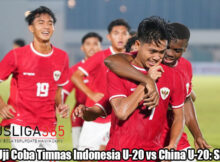 Hasil Uji Coba Timnas Indonesia U-20 vs China U-20: Skor 1-1