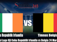 Prediksi Laga Uji Coba Republik Irlandia vs Belgia 24 Maret 2024