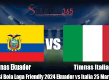 Prediksi Bola Laga Friendly 2024 Ekuador vs Italia 25 Maret 2024