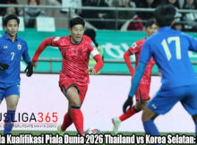 Hasil Bola Kualifikasi Piala Dunia 2026 Thailand vs Korea Selatan