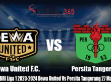 Prediksi BRI Liga 1 2023-2024 Dewa United Vs Persita Tangerang