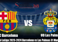 Prediksi LaLiga 2023-2024 Barcelona vs Las Palmas 31Maret 2024