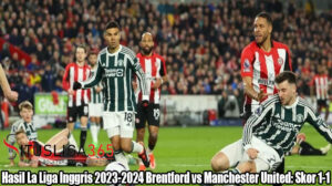 Hasil La Liga Inggris 2023-2024 Brentford vs Manchester United