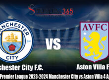 Prediksi Premier League 2023-2024 Manchester City vs Aston Villa