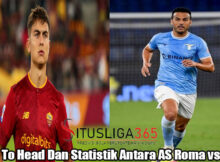 Head To Head Dan Statistik Antara AS Roma vs Lazio