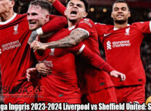 Hasil Liga Inggris 2023-2024 Liverpool vs Sheffield United: Skor 3-1