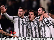 Hasil Bola Coppa Italia 2023-2024 Juventus vs Lazio: Skor 2-0