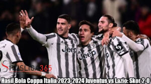 Hasil Bola Coppa Italia 2023-2024 Juventus vs Lazio: Skor 2-0