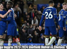 Hasil Liga Inggris 2023-2024 Sheffield United vs Chelsea: Skor 2-2