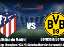 Prediksi Liga Champions 2023-2024 Atletico Madrid vs Dortmund