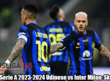 Hasil Serie A 2023-2024 Udinese vs Inter Milan: Skor 1-2