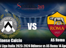 Prediksi Liga Italia 2023-2024 Udinese vs AS Roma 14 April 2024