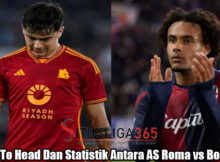 Head To Head Dan Statistik Antara AS Roma vs Bologna