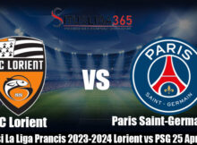 Prediksi La Liga Prancis 2023-2024 Lorient vs PSG 25 April 2024