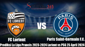 Prediksi La Liga Prancis 2023-2024 Lorient vs PSG 25 April 2024