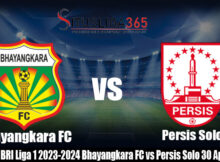 Prediksi BRI Liga 1 2023-2024 Bhayangkara FC vs Persis Solo