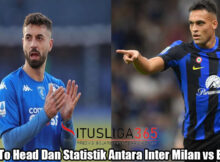 Head To Head Dan Statistik Antara Inter Milan vs Empoli