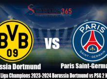 Prediksi La Liga Champions 2023-2024 Borussia Dortmund vs PSG