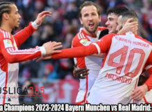 Hasil Liga Champions 2023-2024 Bayern Munchen vs Real Madrid