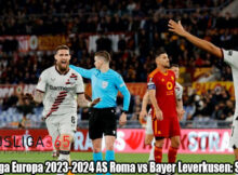 Hasil Liga Europa 2023-2024 AS Roma vs Bayer Leverkusen: Skor 0-2