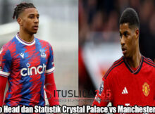 Head To Head dan Statistik Crystal Palace vs Manchester United