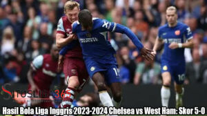 Hasil Bola Liga Inggris 2023-2024 Chelsea vs West Ham: Skor 5-0