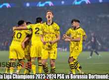 Hasil Bola Liga Champions 2023-2024 PSG vs Borussia Dortmund