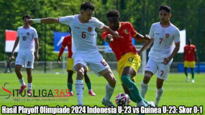 Hasil Bola Playoff Olimpiade 2024 Indonesia U-23 vs Guinea U-23