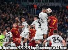 Hasil Bola Liga Europa 2023-2024 Bayer Leverkusen vs AS Roma